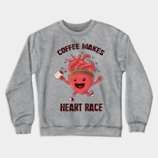 Heart Race Crewneck Sweatshirt